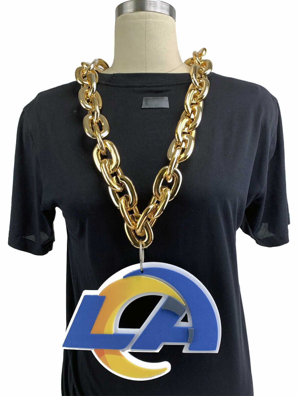 Fanfave Los Angeles Lakers NBA Fan Chain Necklace