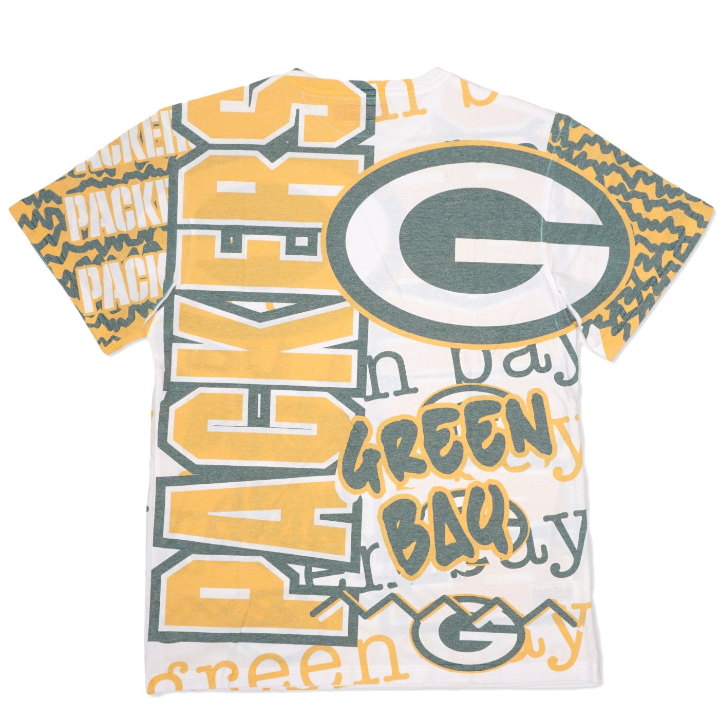 Green Bay Packers Mitchell & Ness Jumbotron Historic Logo T-Shirt - Green