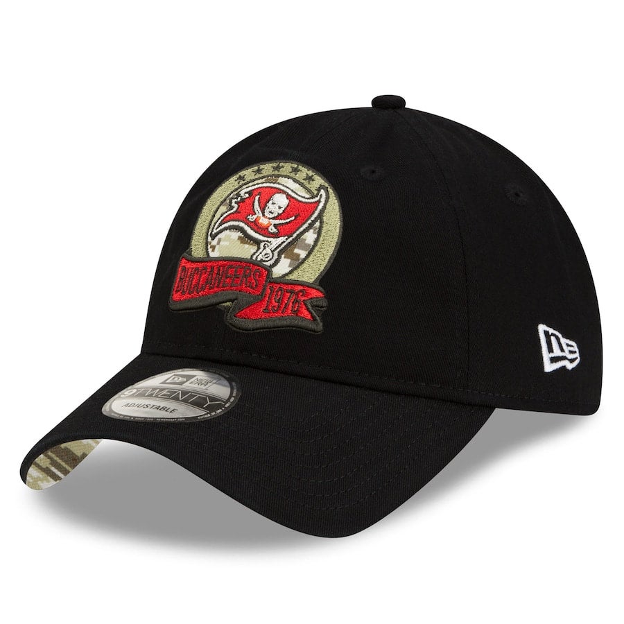 Youth New Era Camo Tampa Bay Buccaneers 9TWENTY Adjustable Hat